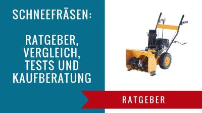 Schneefräsen Test