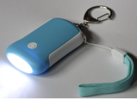 Schrillalarm mit Taschenlampe Test