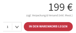 Warenkorb Erlebnisgeschenk