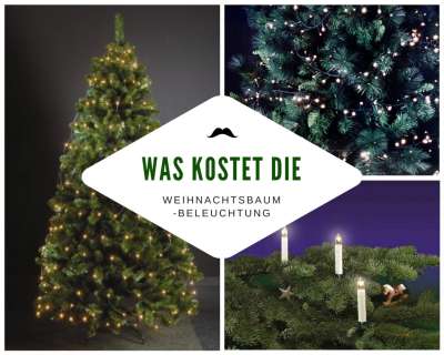 Was kostet die Weihnachtsbaumbeleuchtung